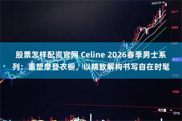 股票怎样配资官网 Celine 2026春季男士系列：重塑摩登衣橱，以精致解构书写自在时髦